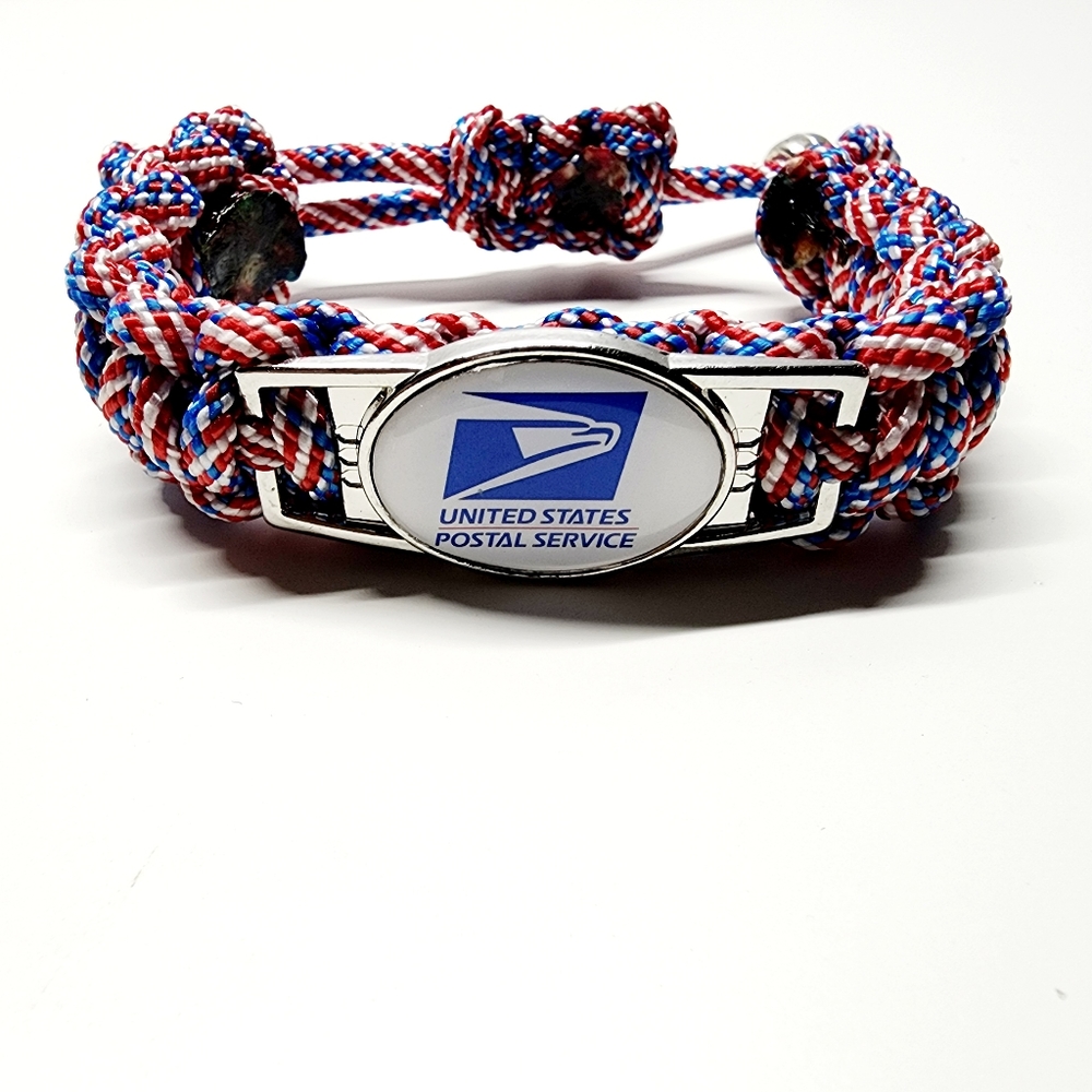 United States Postal Services Adjustable Charm Bracelet Wristband